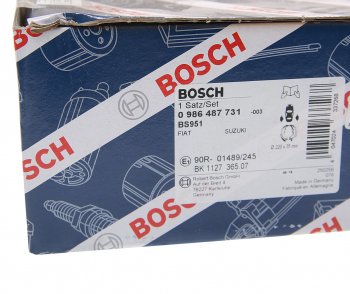 1 799 р. Колодки тормозные задние барабанные 4шт. BOSCH Suzuki SX4 GYA,GYB  рестайлинг, хэтчбэк (2010-2016)  с доставкой в г. Керчь. Увеличить фотографию 4
