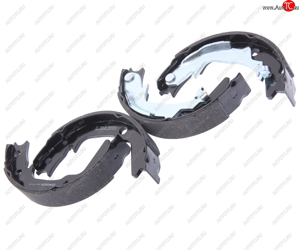 3 079 р. Колодки тормозные стояночного тормоза барабанные (4шт.) BOSCH Hyundai Getz TB хэтчбэк 5 дв. дорестайлинг (2002-2005)  с доставкой в г. Керчь