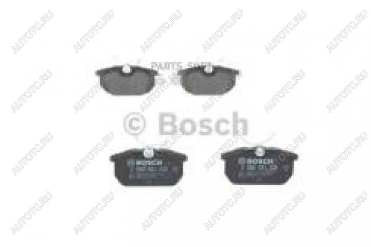 1 599 р. Колодки тормозные задние (4шт.) BOSCH Fiat Punto 188 хэтчбэк 3 дв. дорестайлинг (1999-2003)  с доставкой в г. Керчь