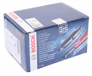 2 399 р. Колодки тормозные задние (4шт.) BOSCH Mercedes-Benz E-Class W210 дорестайлинг седан (1996-1999)  с доставкой в г. Керчь. Увеличить фотографию 3