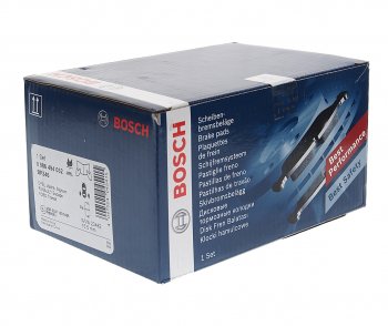 1 799 р. Колодки тормозные задние (4шт.) BOSCH Renault Laguna 2 X74 лифтбэк дорестайлинг (2000-2005)  с доставкой в г. Керчь. Увеличить фотографию 2