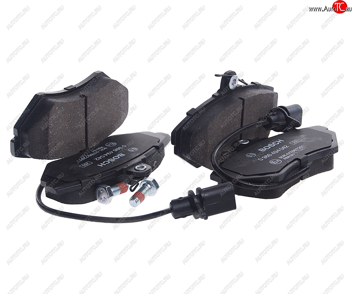 3 599 р. Колодки тормозные передние (4шт.) BOSCH Audi A4 B5 8D5 универсал 1-ый рестайлинг (1996-1998)  с доставкой в г. Керчь