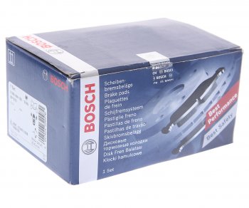 4 499 р. Колодки тормозные передние (4шт.) BOSCH Volvo XC90 C 2-ой рестайлинг (2010-2014)  с доставкой в г. Керчь. Увеличить фотографию 3