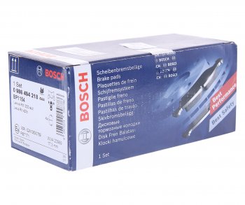 3 149 р. Колодки тормозные передние (4шт.) BOSCH Toyota Camry XV30 рестайлинг (2004-2006)  с доставкой в г. Керчь. Увеличить фотографию 3