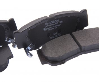 3 199 р. Колодки тормозные задние (4шт.) BOSCH Hyundai Starex/Grand Starex/H1 TQ дорестайлинг (2007-2013)  с доставкой в г. Керчь. Увеличить фотографию 2