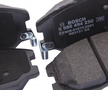 4 199 р. Колодки тормозные передние (4шт.) BOSCH Opel Astra H GTC хэтчбек 3 дв. рестайлинг (2006-2011)  с доставкой в г. Керчь. Увеличить фотографию 2