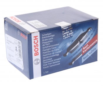 2 999 р. Колодки тормозные задние (4шт.) BOSCH BMW 3 серия E90 седан дорестайлинг (2004-2008)  с доставкой в г. Керчь. Увеличить фотографию 4
