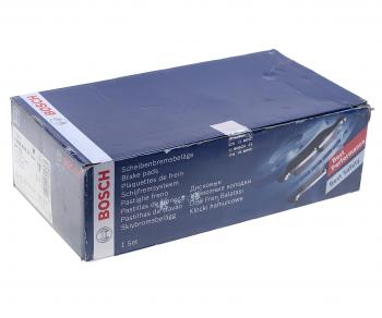 4 999 р. Колодки тормозные передние с датчиком (4шт.) BOSCH Audi A4 B6 седан (2000-2006)  с доставкой в г. Керчь. Увеличить фотографию 3
