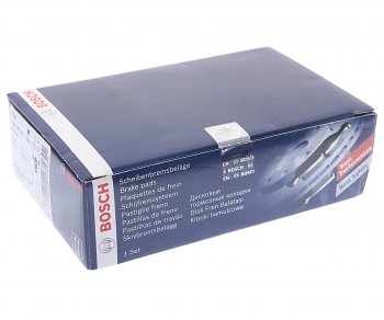 3 089 р. Колодки тормозные передние R17 (4шт.) BOSCH Nissan Pathfinder R52 дорестайлинг (2012-2017)  с доставкой в г. Керчь. Увеличить фотографию 3