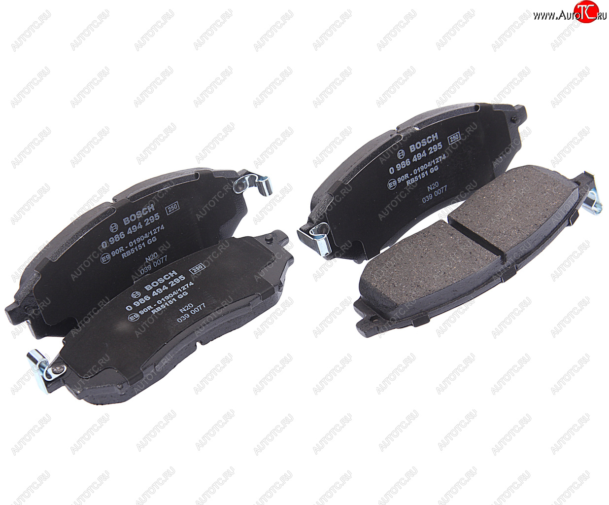 3 089 р. Колодки тормозные передние R17 (4шт.) BOSCH Nissan Pathfinder R52 дорестайлинг (2012-2017)  с доставкой в г. Керчь