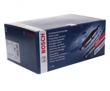 4 749 р. Колодки тормозные передние (4шт.) BOSCH Volvo XC60 (2017-2022)  с доставкой в г. Керчь. Увеличить фотографию 2