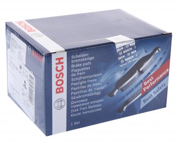 2 799 р. Колодки тормозные задние (4шт.) BOSCH Honda CR-V RE1,RE2,RE3,RE4,RE5,RE7 рестайлинг (2009-2012)  с доставкой в г. Керчь. Увеличить фотографию 3