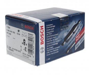 1 449 р. Колодки тормозные задние (4шт.) BOSCH Toyota RAV4 CA20 3 дв. дорестайлинг (2000-2003)  с доставкой в г. Керчь. Увеличить фотографию 2