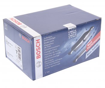 5 399 р. Колодки тормозные передние (4шт.) BOSCH Mercedes-Benz E-Class W212 рестайлинг седан (2013-2017)  с доставкой в г. Керчь. Увеличить фотографию 3