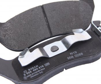 3 199 р. Колодки тормозные задние (4шт.) BOSCH Jeep Cherokee KJ рестайлинг (2004-2007)  с доставкой в г. Керчь. Увеличить фотографию 2