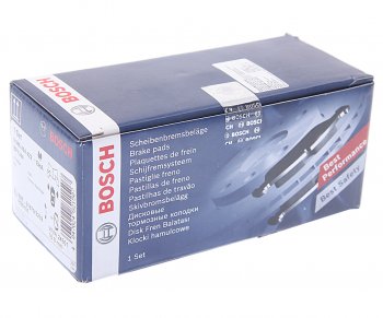 2 799 р. Колодки тормозные передние (4шт.) BOSCH KIA Carens UN (2006-2013)  с доставкой в г. Керчь. Увеличить фотографию 3