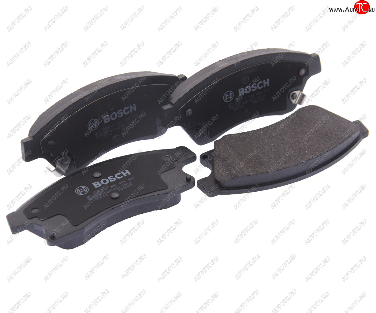 3 799 р. Колодки тормозные передние R15 (4шт.) BOSCH Opel Astra J хэтчбек 5 дв. дорестайлинг (2009-2012)  с доставкой в г. Керчь