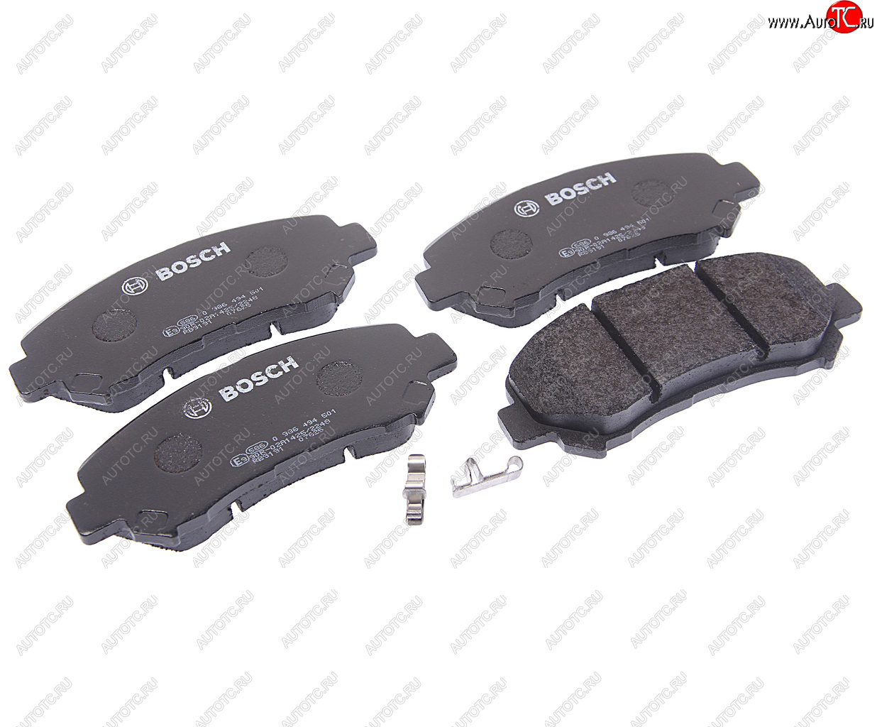 2 569 р. Колодки тормозные передние (4шт.) BOSCH Nissan Qashqai 1 J10 рестайлинг (2010-2013)  с доставкой в г. Керчь