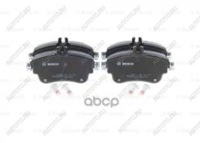 3 099 р. Колодки тормозные передние (4шт.) BOSCH Mercedes-Benz A class W176 дорестайлинг, хэтчбэк 5 дв. (2012-2015)  с доставкой в г. Керчь