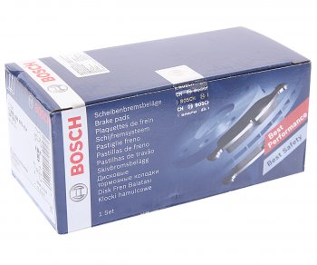3 999 р. Колодки тормозные передние (4шт.) BOSCH Mazda CX-5 KE дорестайлинг (2011-2014)  с доставкой в г. Керчь. Увеличить фотографию 3