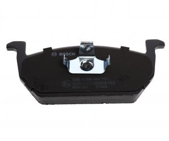 3 499 р. Колодки тормозные передние (4шт.) BOSCH Volkswagen Golf 7 дорестайлинг, хэтчбэк 5 дв. (2012-2017)  с доставкой в г. Керчь. Увеличить фотографию 3