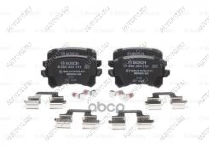 3 799 р. Колодки тормозные задние (4шт.) BOSCH Volkswagen Passat B4 седан (1993-1996)  с доставкой в г. Керчь