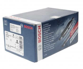 2 599 р. Колодки тормозные задние (4шт.) BOSCH Nissan Patrol 6 Y62 рестайлинг (2014-2017)  с доставкой в г. Керчь. Увеличить фотографию 2