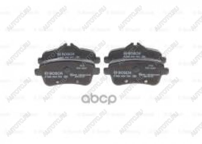 3 599 р. Колодки тормозные задние (4шт.) BOSCH Mercedes-Benz A class W176 дорестайлинг, хэтчбэк 5 дв. (2012-2015)  с доставкой в г. Керчь