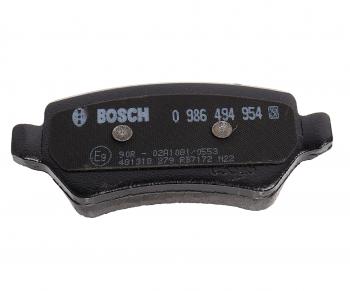 3 169 р. Колодки тормозные задние (4шт.) BOSCH KIA Ceed 2 JD дорестайлинг универсал (2012-2016)  с доставкой в г. Керчь. Увеличить фотографию 3