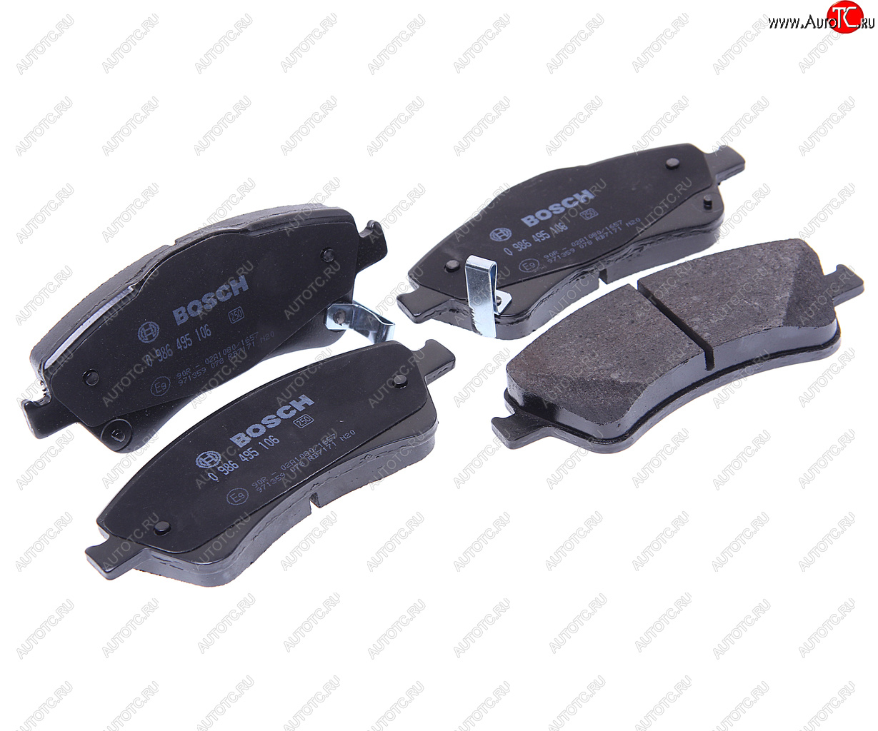 2 799 р. Колодки тормозные передние (4шт.) BOSCH Toyota Avensis T270 универсал дорестайлинг (2008-2011)  с доставкой в г. Керчь