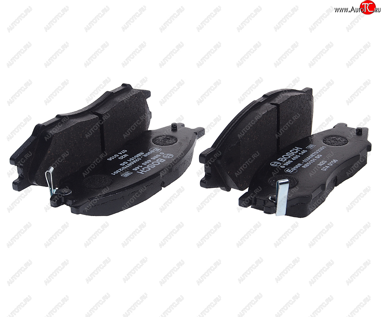 2 499 р. Колодки тормозные передние (4шт.) BOSCH Nissan Almera Classic седан B10 (2006-2013)  с доставкой в г. Керчь
