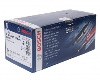 2 599 р. Колодки тормозные задние (4шт.) BOSCH Chevrolet Epica V200 (2004-2006)  с доставкой в г. Керчь. Увеличить фотографию 2