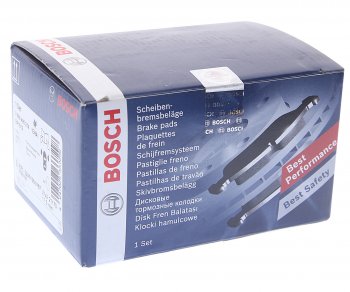 1 449 р. Колодки тормозные передние (4шт.) BOSCH Лада 2108 (1984-2003)  с доставкой в г. Керчь. Увеличить фотографию 3