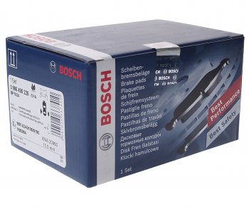 1 279 р. Колодки тормозные задние (4шт.) BOSCH Audi A4 B5 8D2 седан 1-ый рестайлинг (1996-1998)  с доставкой в г. Керчь. Увеличить фотографию 2