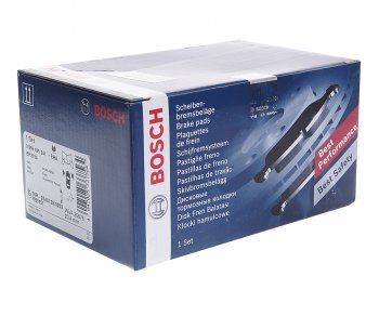 3 299 р. Колодки тормозные передние (4шт.) BOSCH Volkswagen Passat B5 универсал дорестайлинг (1996-2000)  с доставкой в г. Керчь. Увеличить фотографию 2