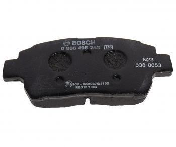 2 139 р. Колодки тормозные передние (4шт.) BOSCH Toyota Prius NHW11 рестайлинг (2000-2003)  с доставкой в г. Керчь. Увеличить фотографию 3