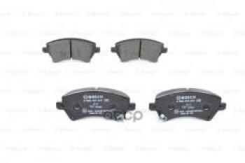 Колодки тормозные передние (4шт.) BOSCH Toyota Corolla E150 седан рестайлинг (2009-2013)
