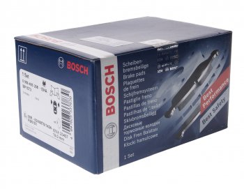 1 449 р. Колодки тормозные передние (4шт.) BOSCH CITROEN C2 (2003-2009)  с доставкой в г. Керчь. Увеличить фотографию 2