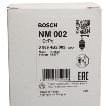 1 199 р. Фильтр топливный MAN TGA BOSCH BOSCH 09864b2002  с доставкой в г. Керчь. Увеличить фотографию 4