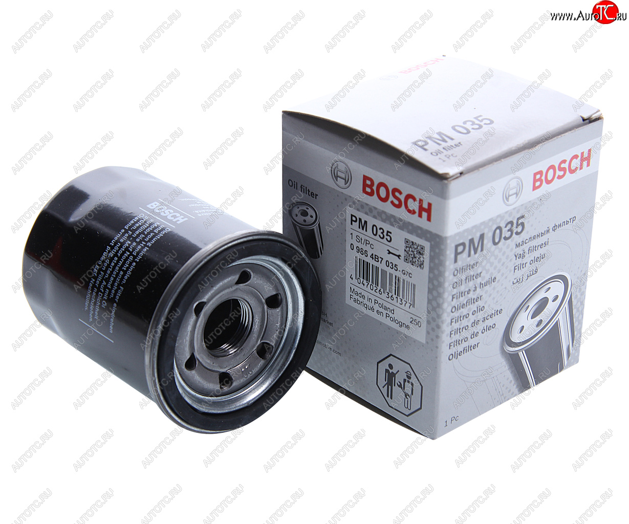 399 р. Фильтр масляный HONDA Accord (03-),CR-V (02-) (2.02.4) BOSCH BOSCH 09864b7035  с доставкой в г. Керчь