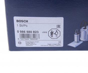 9 949 р. Насос топливный VW Passat (92-) электрический BOSCH BOSCH 0986580823  с доставкой в г. Керчь. Увеличить фотографию 6