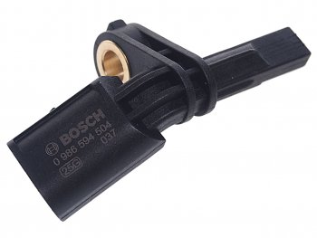 2 599 р. Датчик АБС VW Golf (03-08),Passat (05-10) колеса переднего BOSCH BOSCH 0986594504  с доставкой в г. Керчь. Увеличить фотографию 2