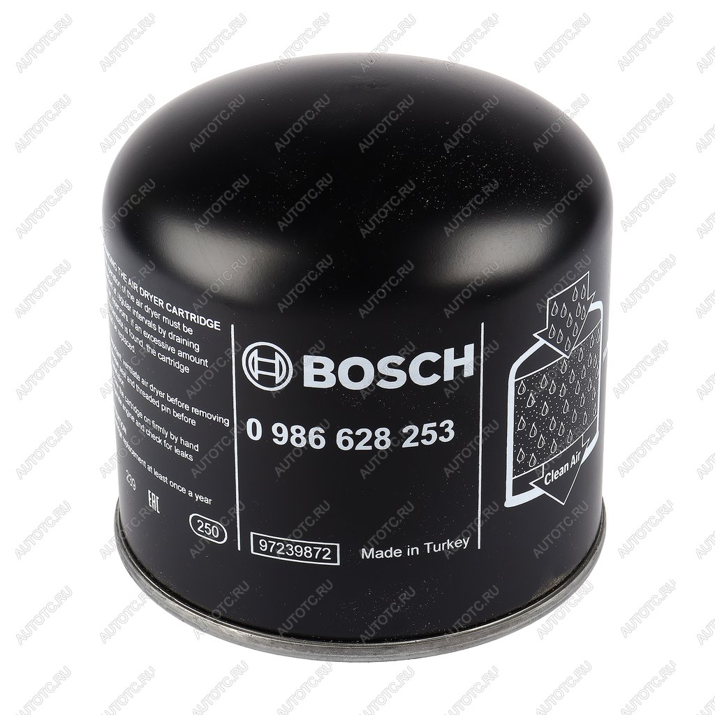 2 899 р. Фильтр-патрон DAF CF75,85,95 (M41х1.5мм h=134мм) осушителя воздуха BOSCH BOSCH 0986628253  с доставкой в г. Керчь
