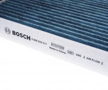 2 189 р. Фильтр воздушный салона VW Touareg,T5 AUDI Q7 PORSCHE Cayenne угольный BOSCH BOSCH 0986628517  с доставкой в г. Керчь. Увеличить фотографию 2