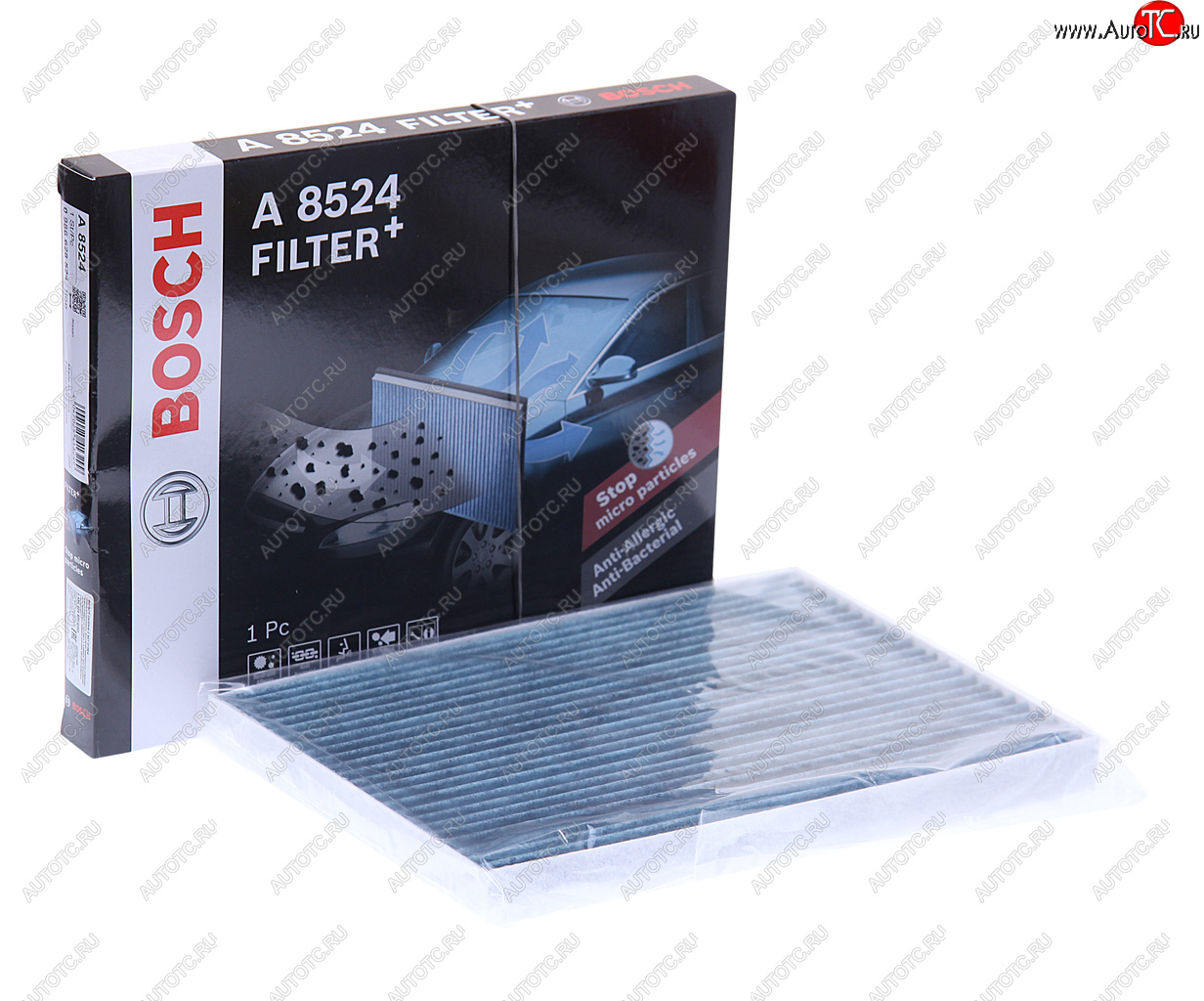1 369 р. Фильтр воздушный салона NISSAN Qashqai (J10E),X-Trail (T31) угольный BOSCH BOSCH 0986628524  с доставкой в г. Керчь