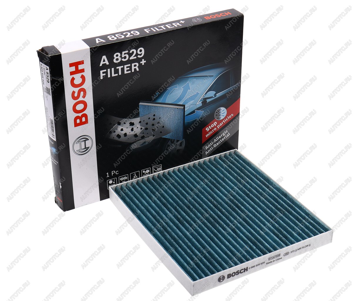 1 699 р. Фильтр воздушный салона TOYOTA Avensis (03-),Corolla (02-) угольный BOSCH BOSCH 0986628529 BOSCH 0986628529  с доставкой в г. Керчь