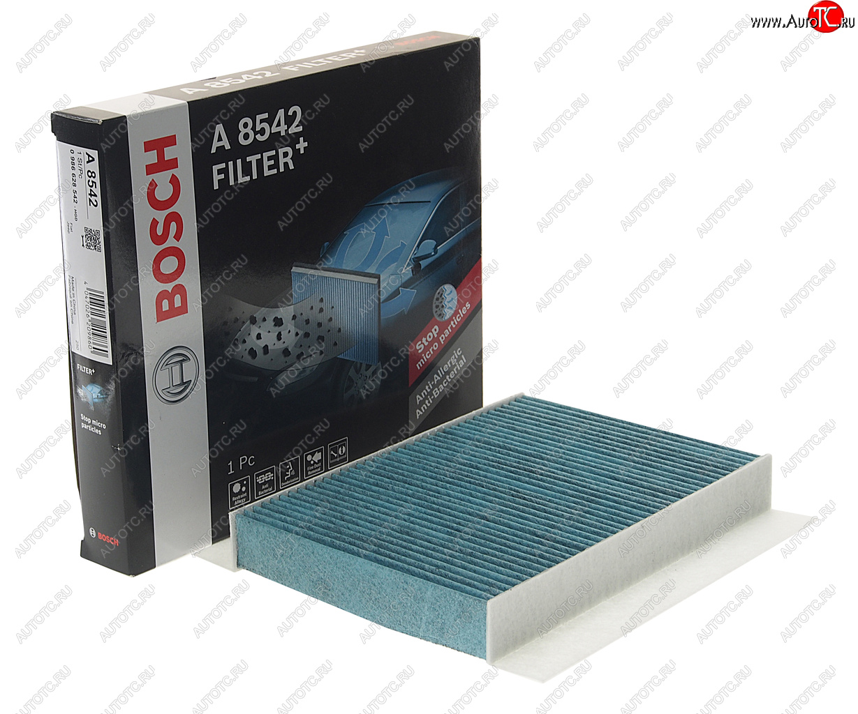 1 799 р. Фильтр воздушный салона FIAT ALFA ROMEO угольный BOSCH BOSCH 0986628542 BOSCH 0986628542  с доставкой в г. Керчь