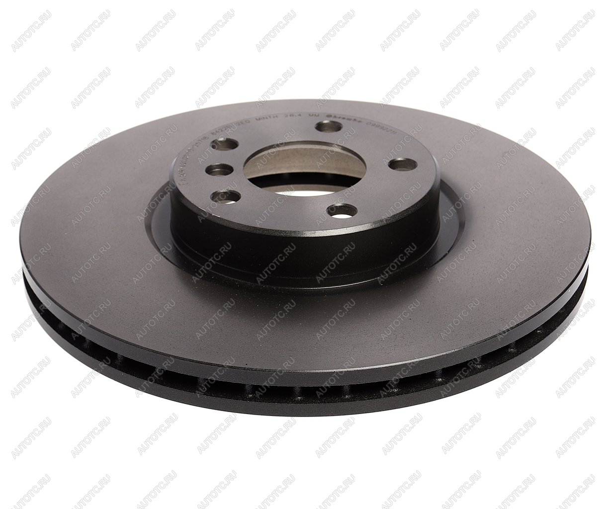 9 099 р. Диск тормозной BMW X5 (E70),X6 (E71,E72) передний (1шт.) BREMBO BREMBO 09.9922.11  с доставкой в г. Керчь