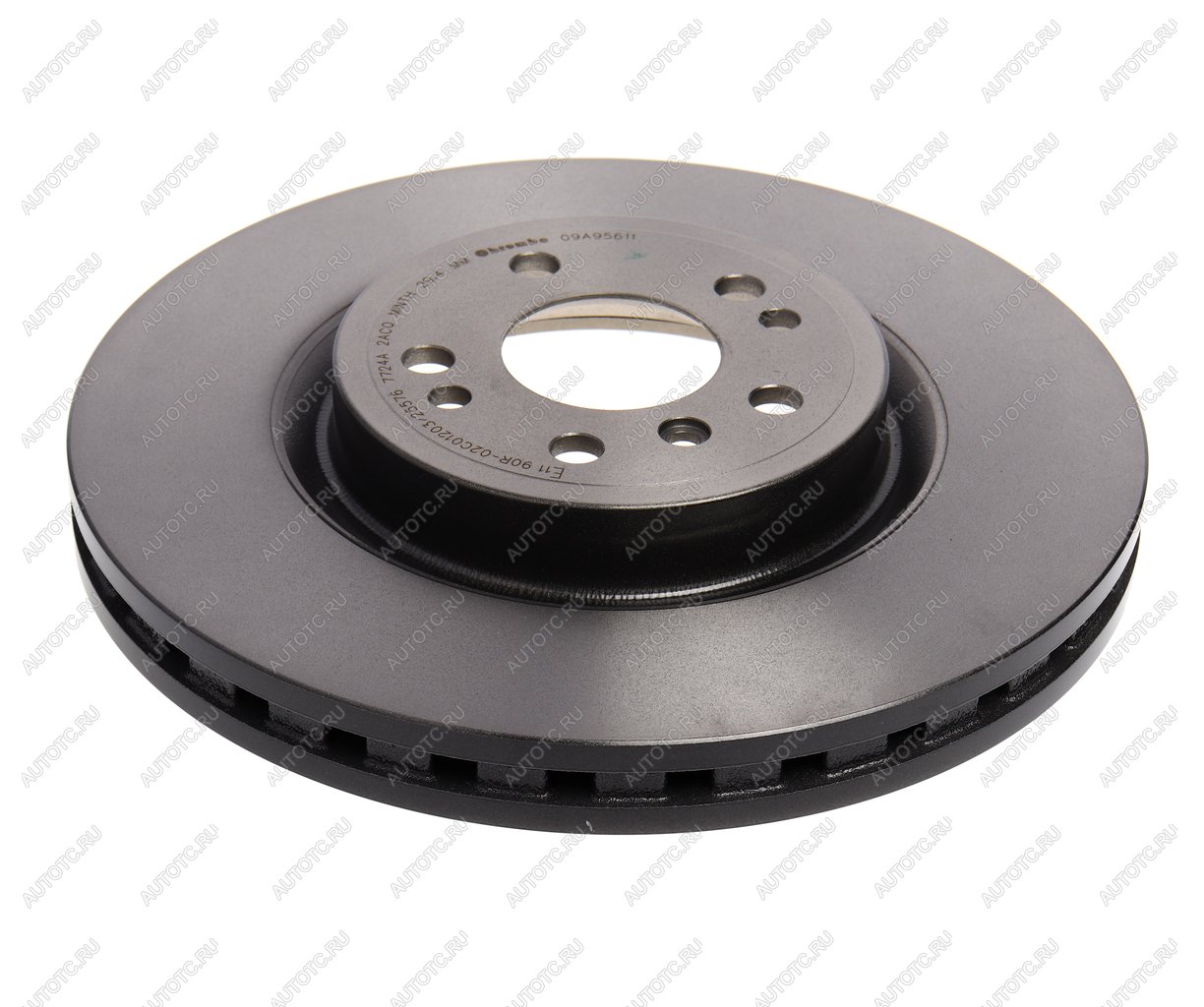 9 299 р. Диск тормозной MERCEDES ML (W166) передний вентилируемый d=330мм BREMBO BREMBO 09a95611  с доставкой в г. Керчь