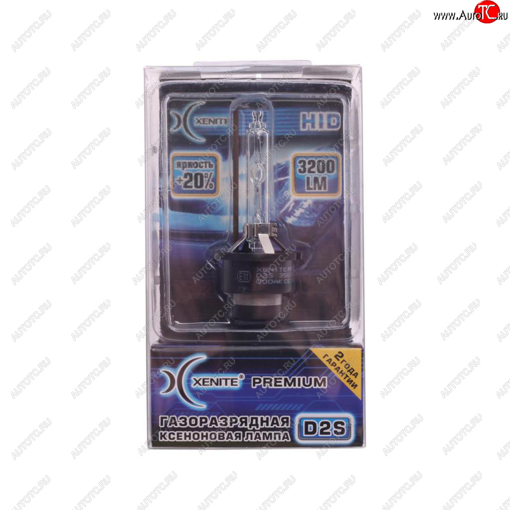 1 149 р. Лампа ксеноновая D2S 4300K +20% бокс Premium XENITE XENITE 1002010  с доставкой в г. Керчь